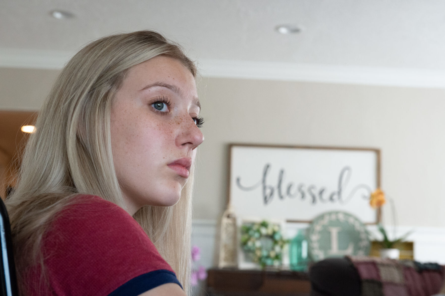 High school soccer players looks towards the future after car accident